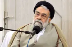 عکسی از مرحوم سید محمد محسن طهرانی در اواخر عمر