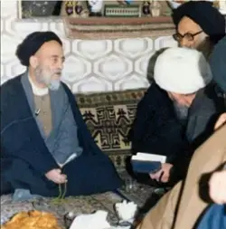 عکسی کمیاب از علامه طهرانی و علامه طباطبایی در کنارهم