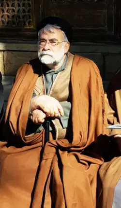 عکسی از مرحوم سید محمد محسن طهرانی در حافظیه شیراز