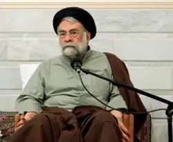 عکسی از مرحوم سید محمد محسن طهرانی در اواخر عمر