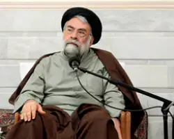 عکسی از مرحوم سید محمد محسن طهرانی در اواخر عمر