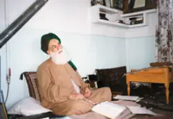 عکسی کمیاب از علامه طهرانی 
