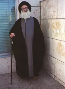 عکسی کمیاب از مرحوم علامه طهرانی چندسال پیش از رحلت